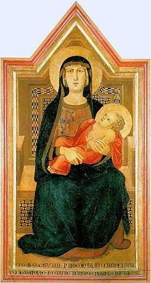 Madonna and Child-Ambrogio Lorenzetti