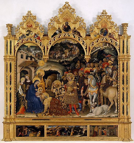 The Adoration of the Magi-Gentile Da Fabriano Painting