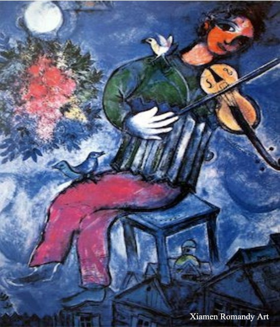 Marc Zakharovich Chagall Oil Painting