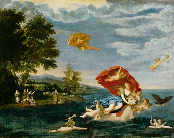 The Rape of Europa-Galleria Degli Uffizi