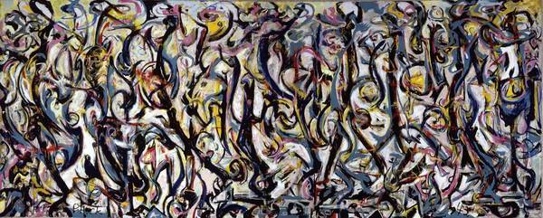 Mural Jackson Pollock Painting