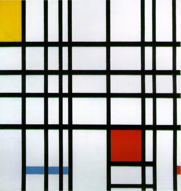 Composition with Red, Yellow and Blue Piet Mondrian