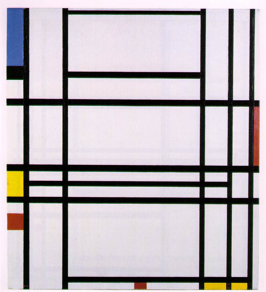 Composition No. 10 Piet Mondrian