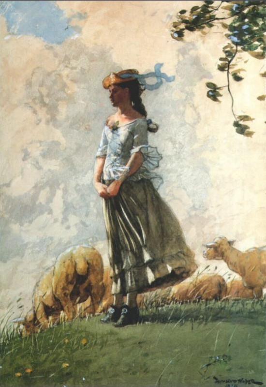 Fresh Air 1878 Winslow Homer