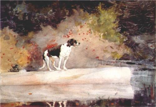 "Solitude 1889" Winslow Homer