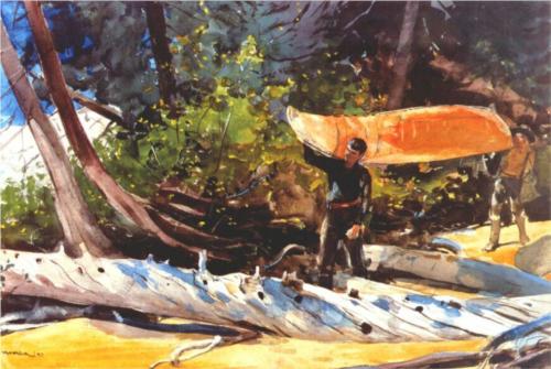 End of the Portage Winslow Homer