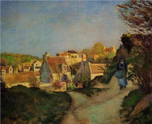A Path Across the Fields Camille Pissarro