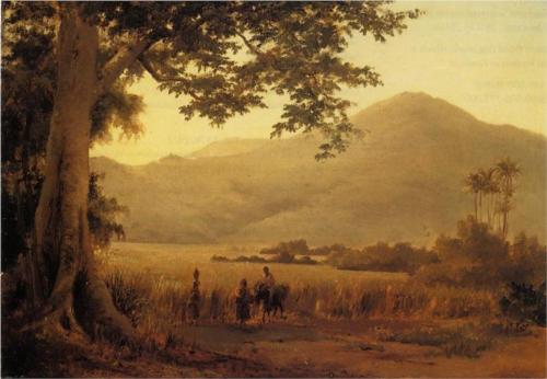"Antilian Landscape, St. Thomas " Camille Pissarro