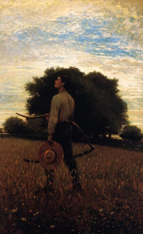 Song of the Lark In the Field Winslow Homer