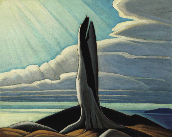 Lawren Harris Old Stump Lake Superior