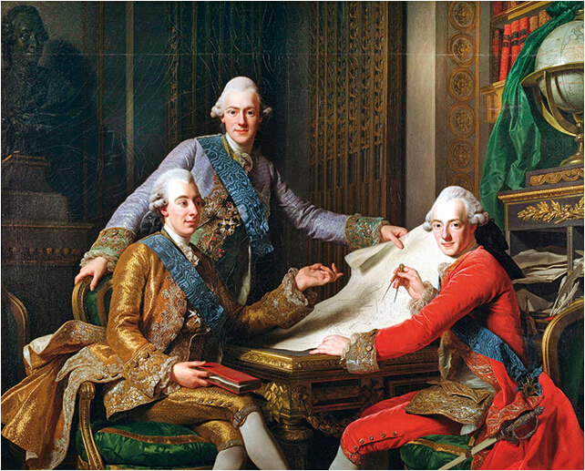Portrait of Swedish King Gustav III-Alexander Roslin'