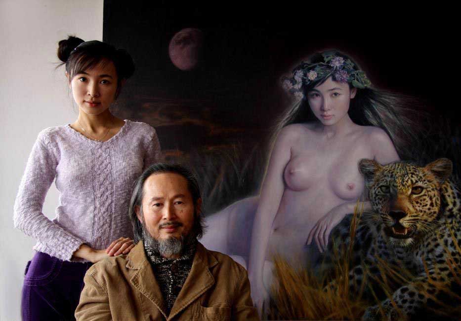  Zhuangping Li --Oriental Goddess and Mountain Ghost Series